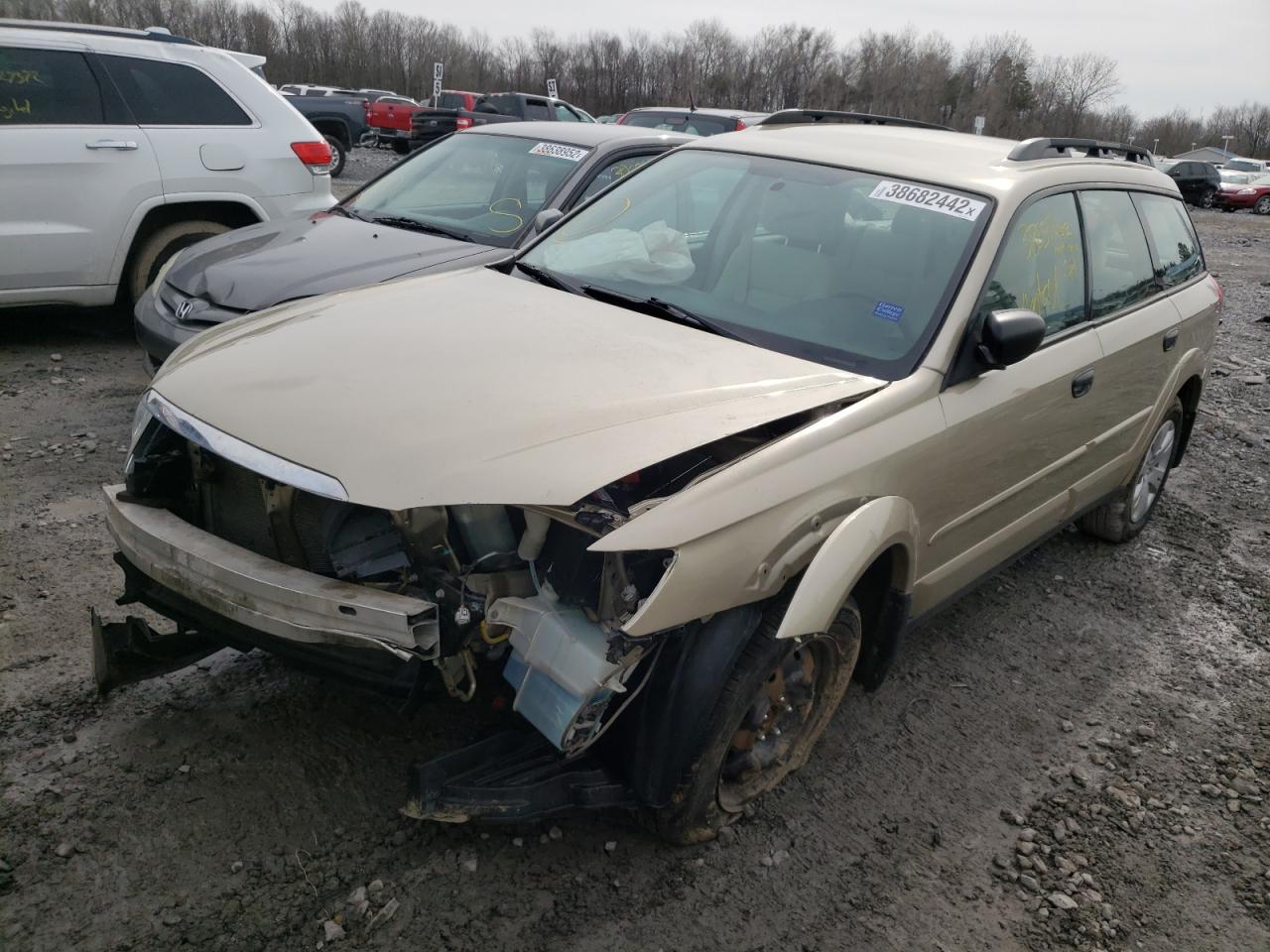 Photo 2 from auction – 2008 SUBARU OUTBACK with VIN 4S4BP60C887362187