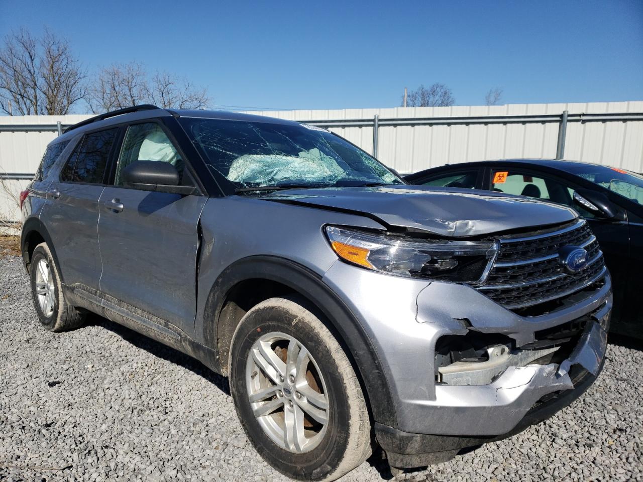 FORD EXPLORER X 2020 with VIN 1FMSK8DH3LGB79546 - Photo from auction