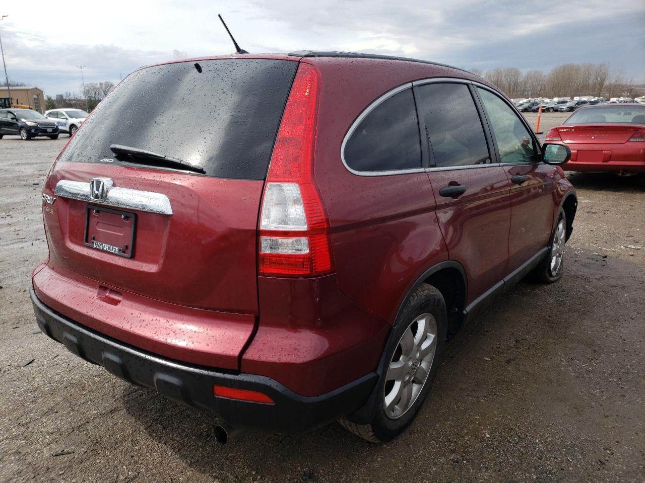 Photo 4 from auction – 2007 HONDA CR-V EX with VIN JHLRE48527C063628