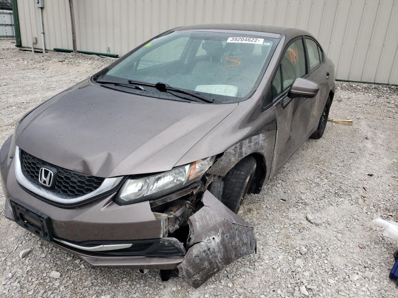 Photo 10 from auction – 2015 HONDA CIVIC LX with VIN 19XFB2E52FE021940