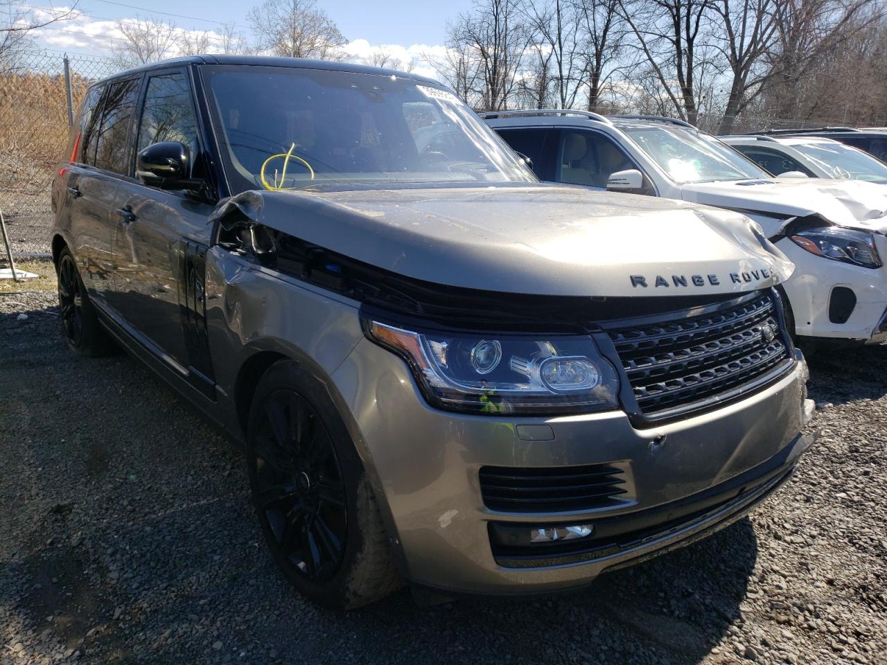 LAND ROVER RANGE ROVE 2017 with VIN SALGS2FV0HA372962 - Photo from auction