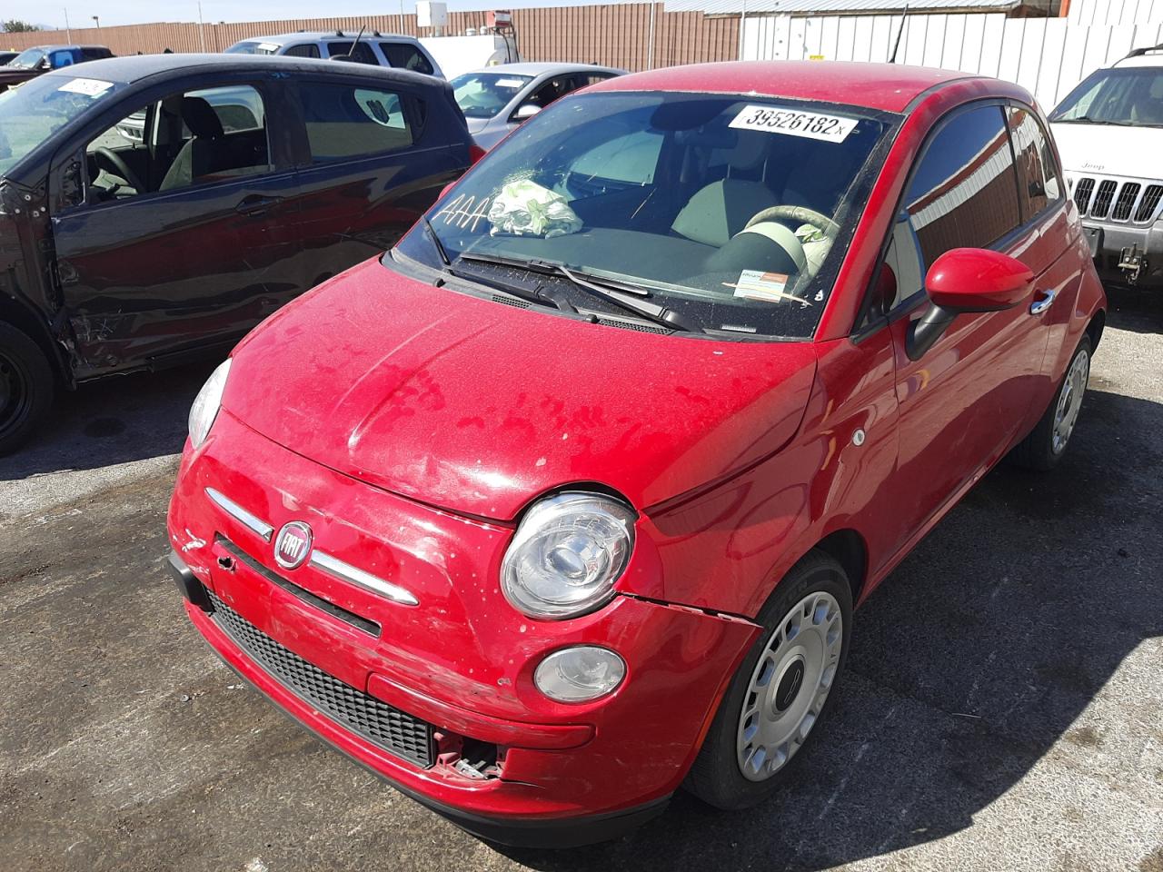 Photo 2 from auction – 2015 FIAT 500 POP with VIN 3C3CFFAR5FT550581