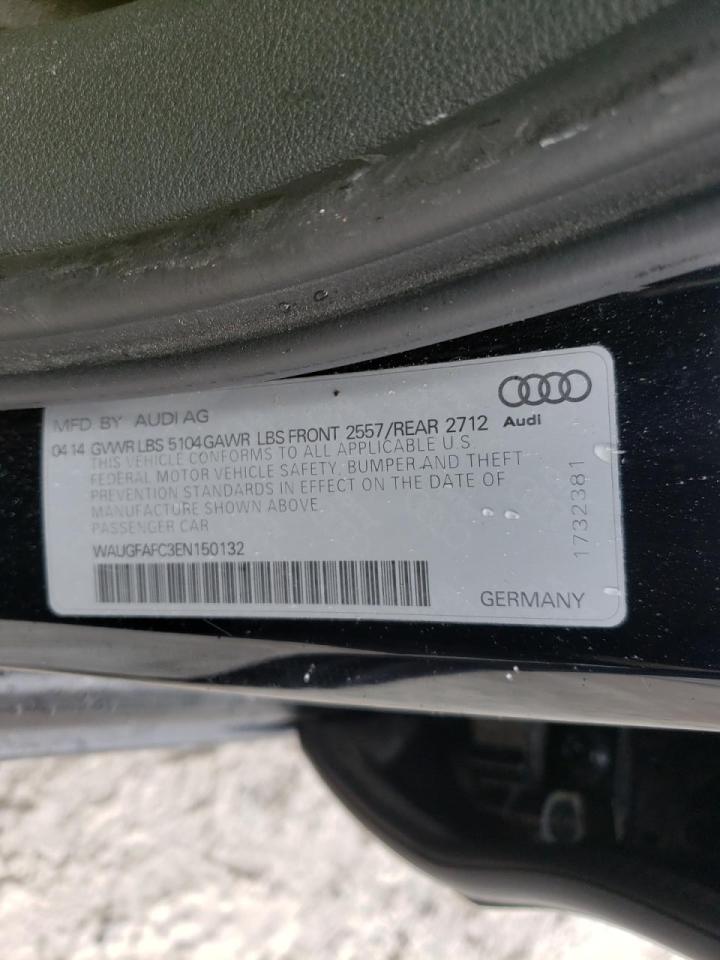 Photo 10 from auction – 2014 AUDI A6 PREMIUM with VIN WAUGFAFC3EN150132
