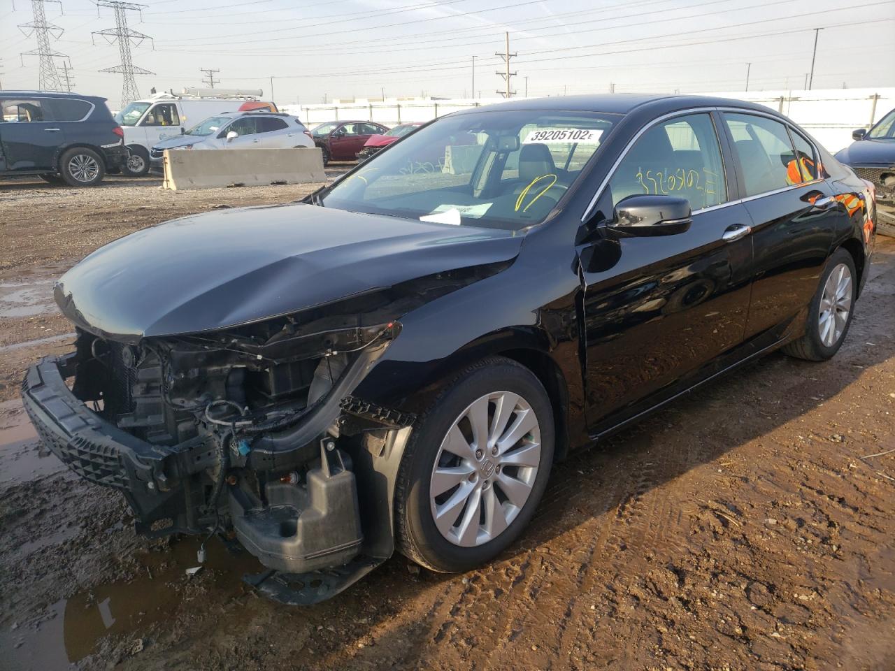 Photo 2 from auction – 2014 HONDA ACCORD EXL with VIN 1HGCR2F86EA155294