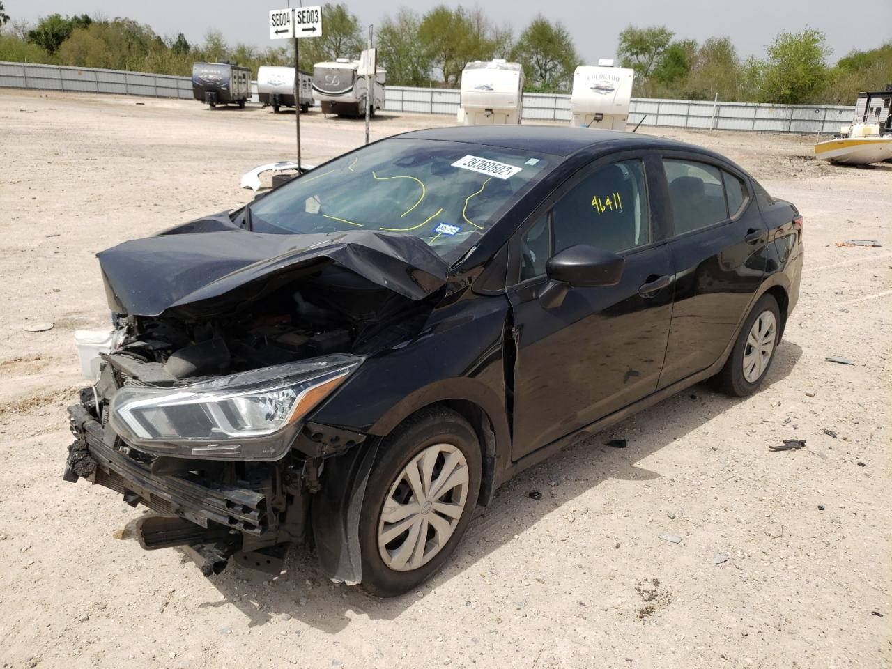 Photo 2 from auction – 2020 NISSAN VERSA S with VIN 3N1CN8DV7LL863987