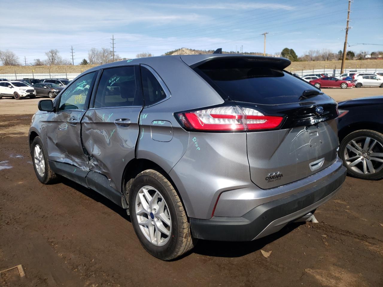 Photo 3 from auction – 2022 FORD EDGE SEL with VIN 2FMPK4J94NBA25742