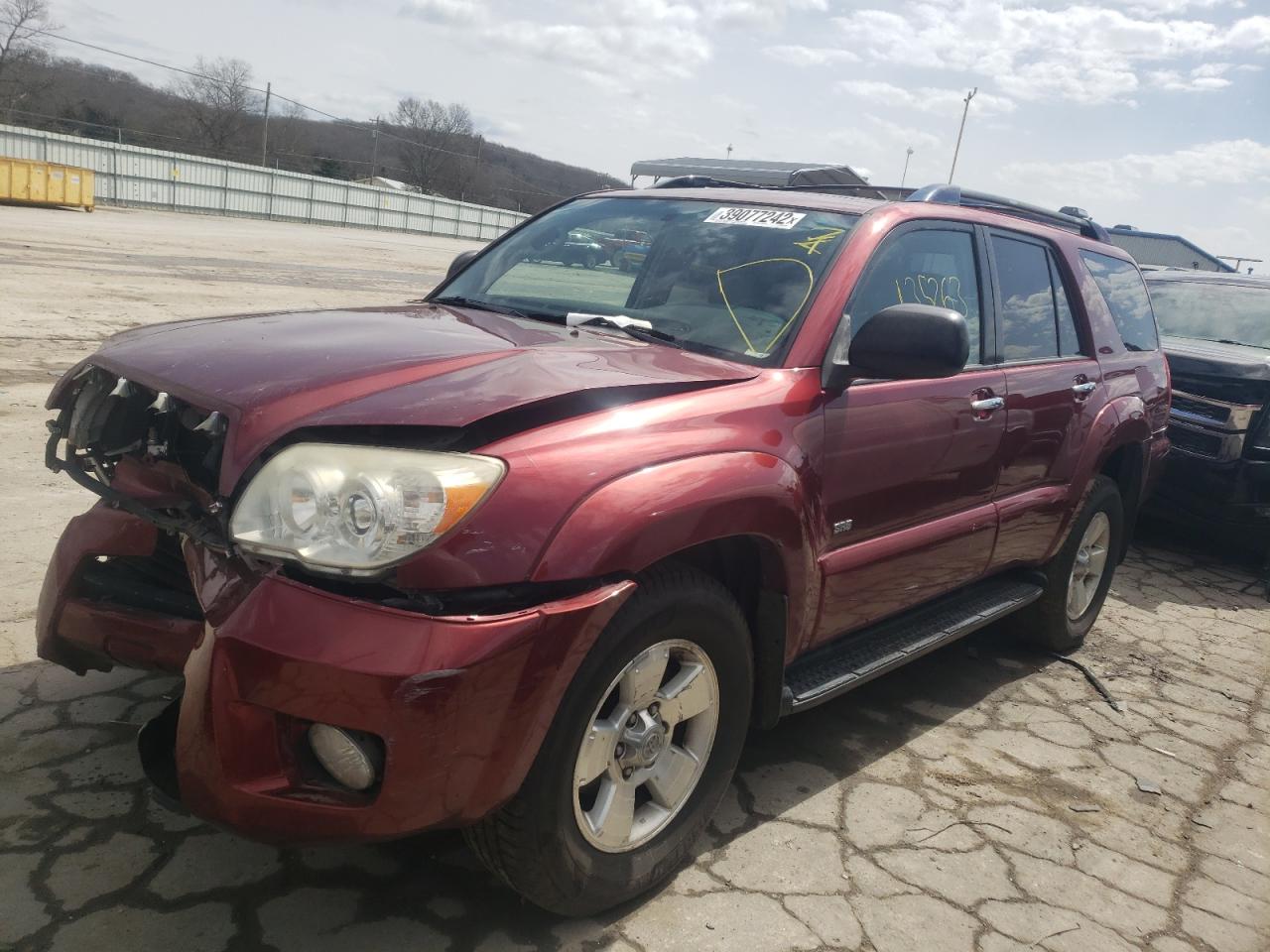 Photo 2 from auction – 2007 TOYOTA 4RUNNER SR with VIN JTEZU14R478072238