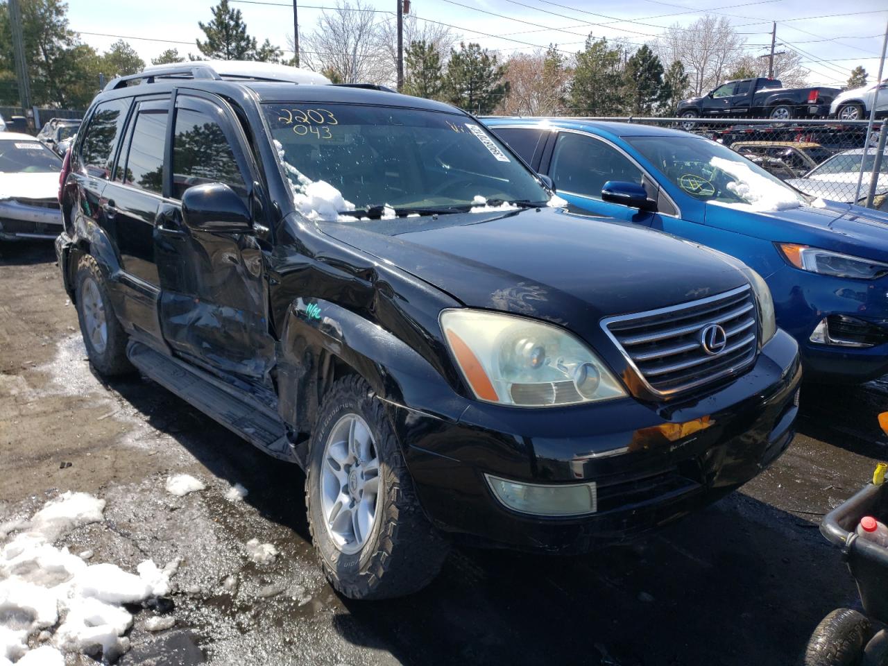 LEXUS GX 470 2007 with VIN JTJBT20X870132696 - Photo from auction