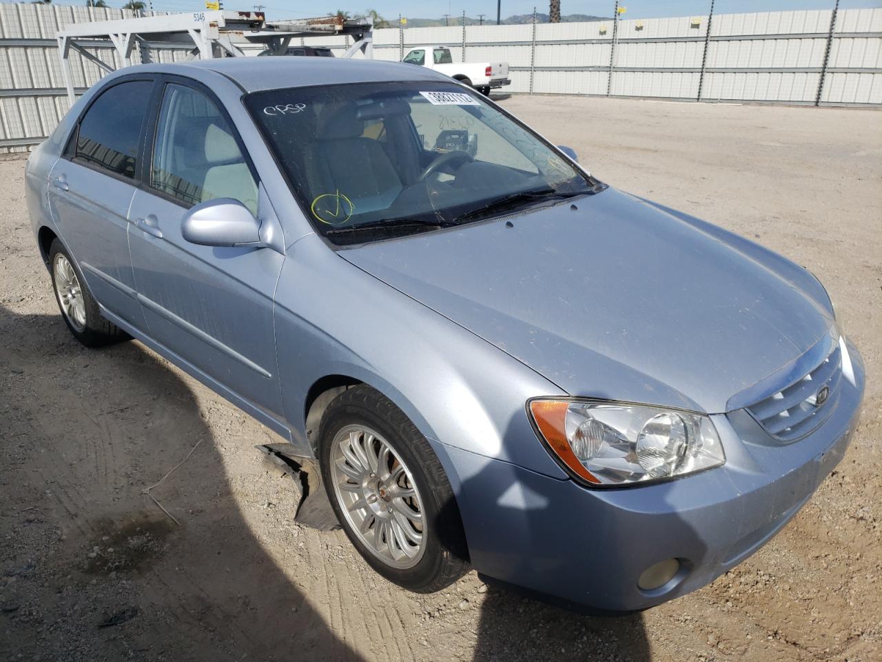 Photo 1 from auction – 2006 KIA SPECTRA LX with VIN KNAFE122565352371