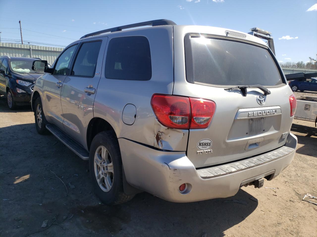 Photo 3 from auction – 2008 TOYOTA SEQUOIA SR with VIN 5TDBY64A08S003996