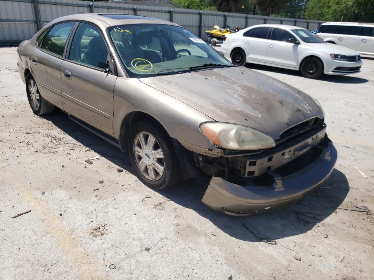 FORD TAURUS SEL 2006 with VIN 1FAFP56U96A191861 - Photo from auction