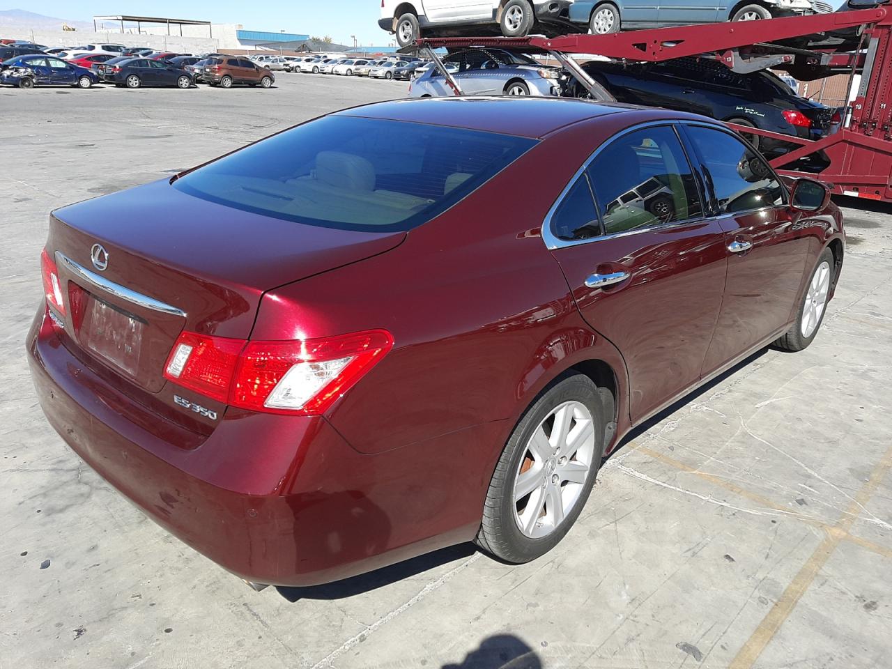 Photo 4 from auction – 2007 LEXUS ES 350 with VIN JTHBJ46G972109782