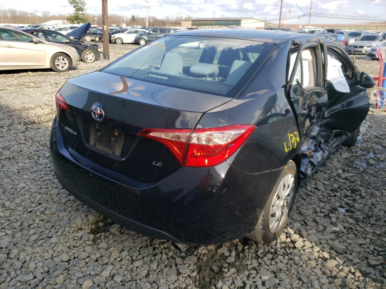 Photo 4 from auction – 2019 TOYOTA COROLLA L with VIN 2T1BURHE2KC222730