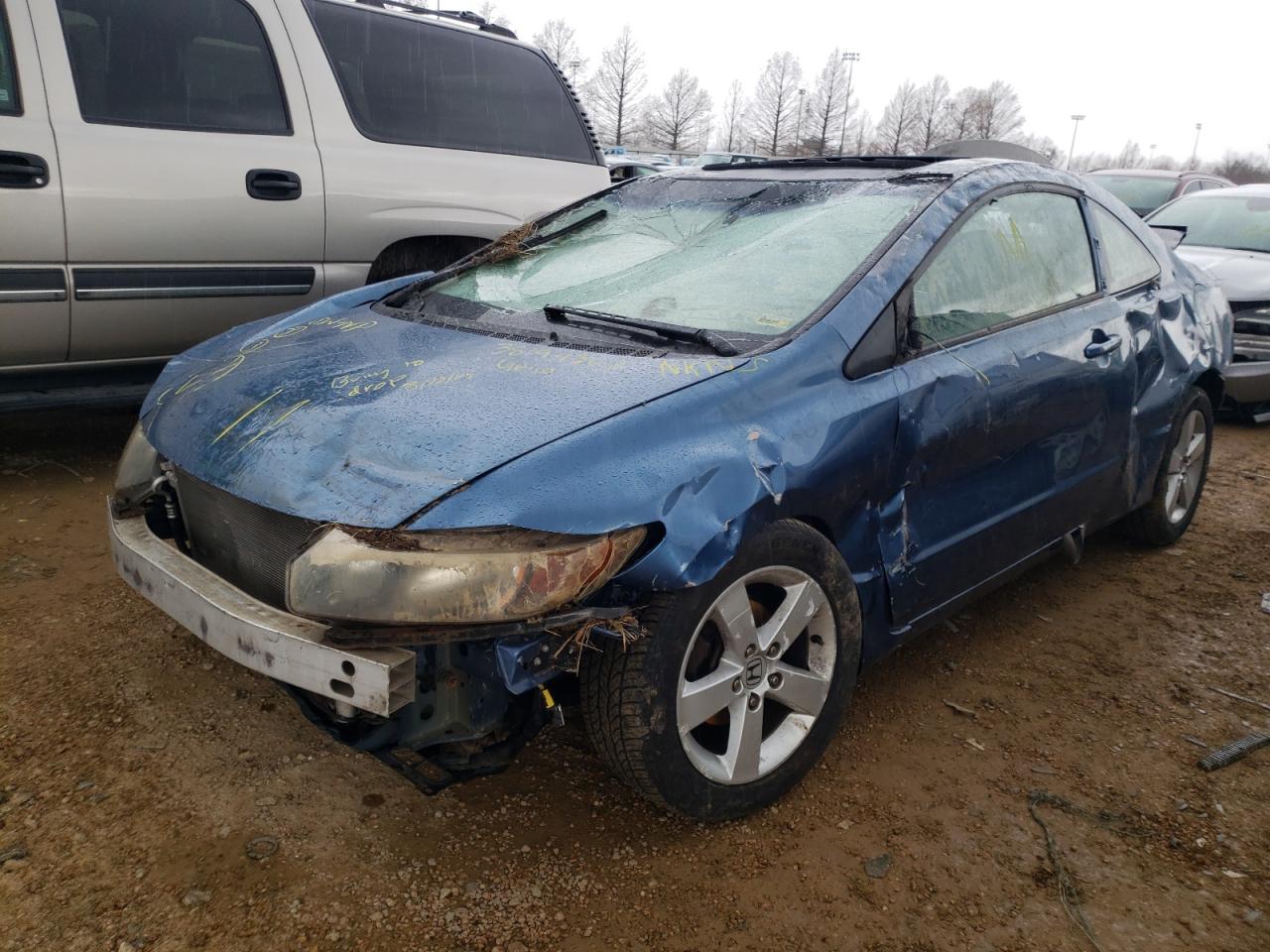 Photo 2 from auction – 2007 HONDA CIVIC EX with VIN 2HGFG11847H510035