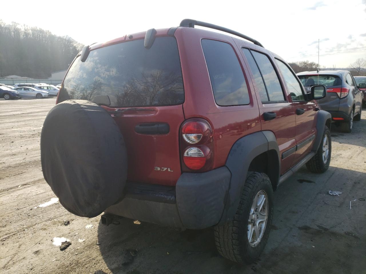 Photo 4 from auction – 2007 JEEP LIBERTY with VIN 1J4GL48K67W571044
