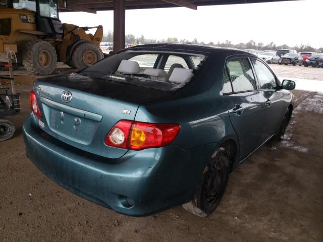 Photo 4 from auction – 2009 TOYOTA COROLLA BA with VIN JTDBL40E999064145