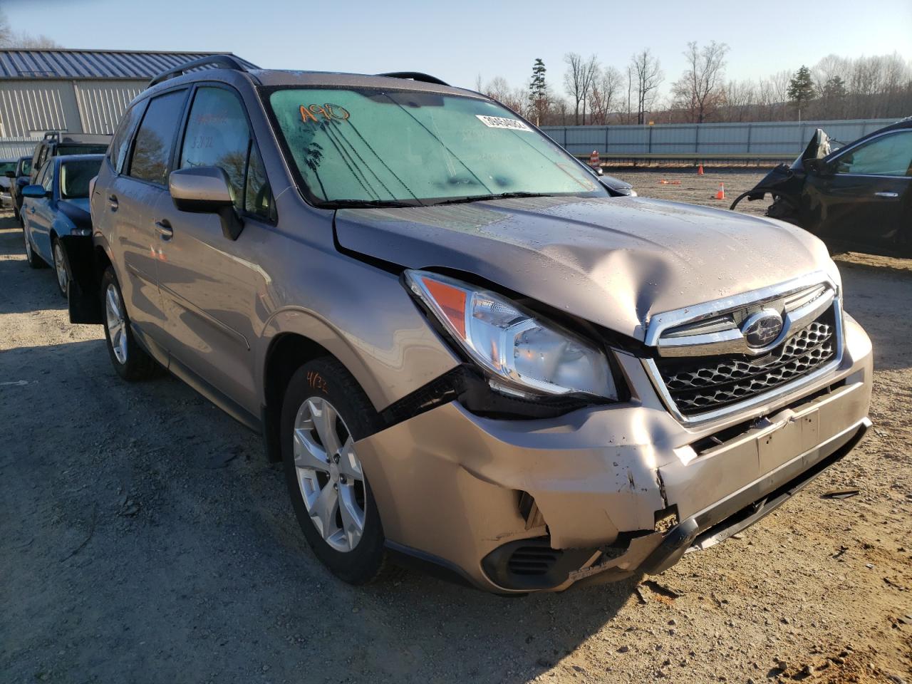 SUBARU FORESTER 2 2015 with VIN JF2SJADC7FH429471 - Photo from auction