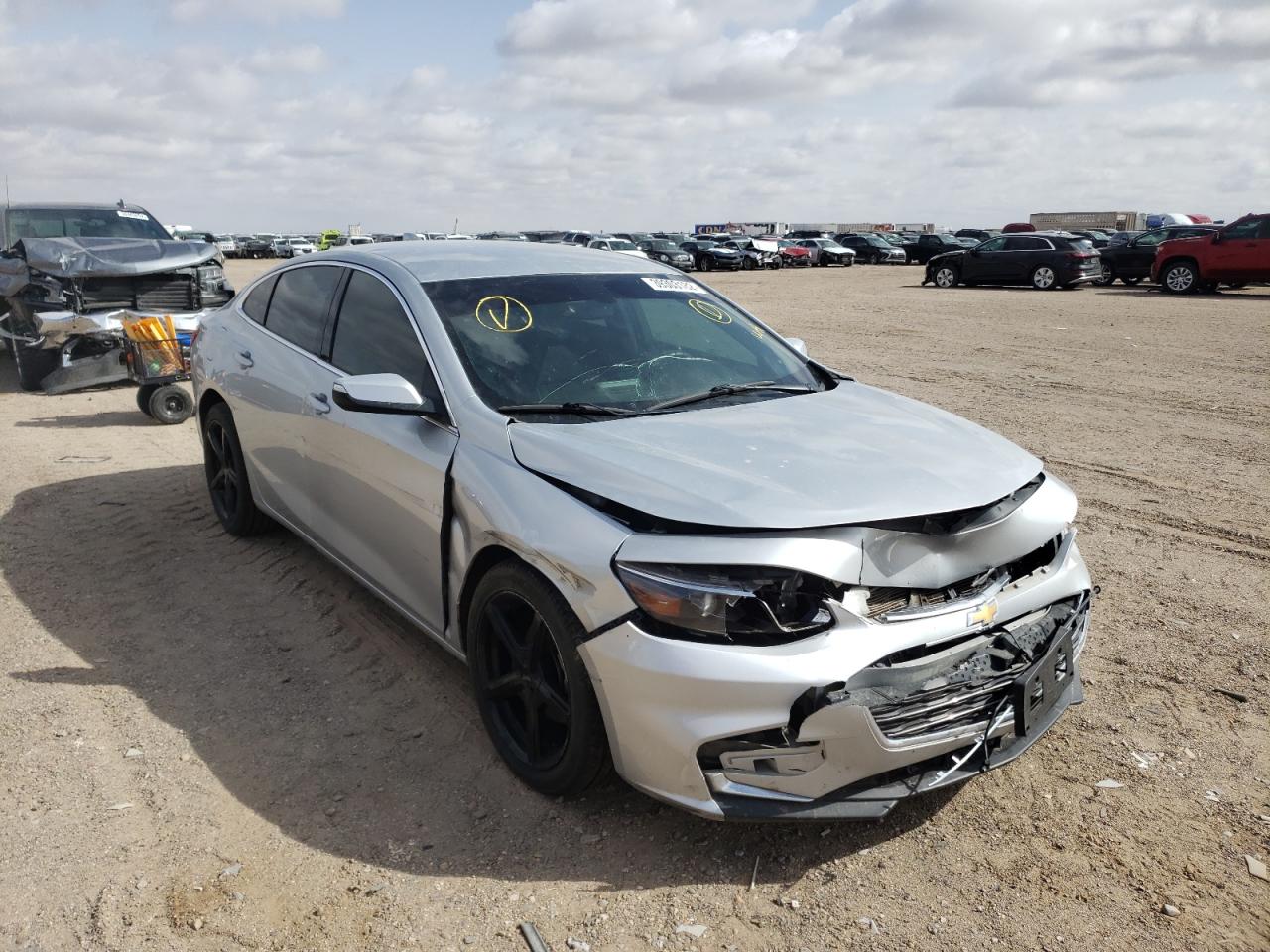 CHEVROLET MALIBU LT 2017 with VIN 1G1ZE5ST1HF186565 - Photo from auction