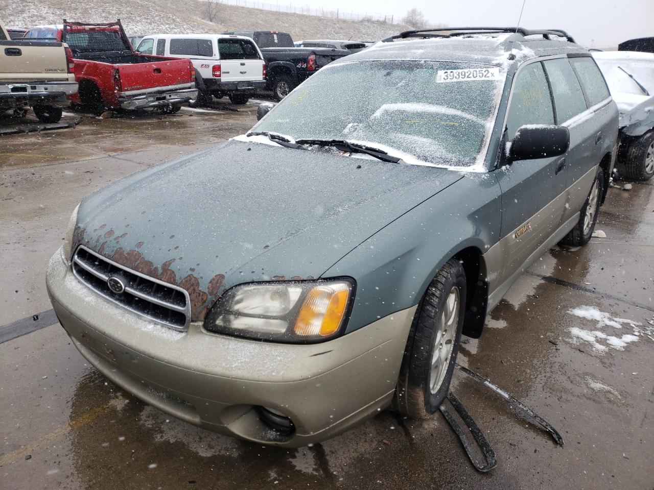 Photo 2 from auction – 2000 SUBARU LEGACY OUT with VIN 4S3BH6752Y7646326