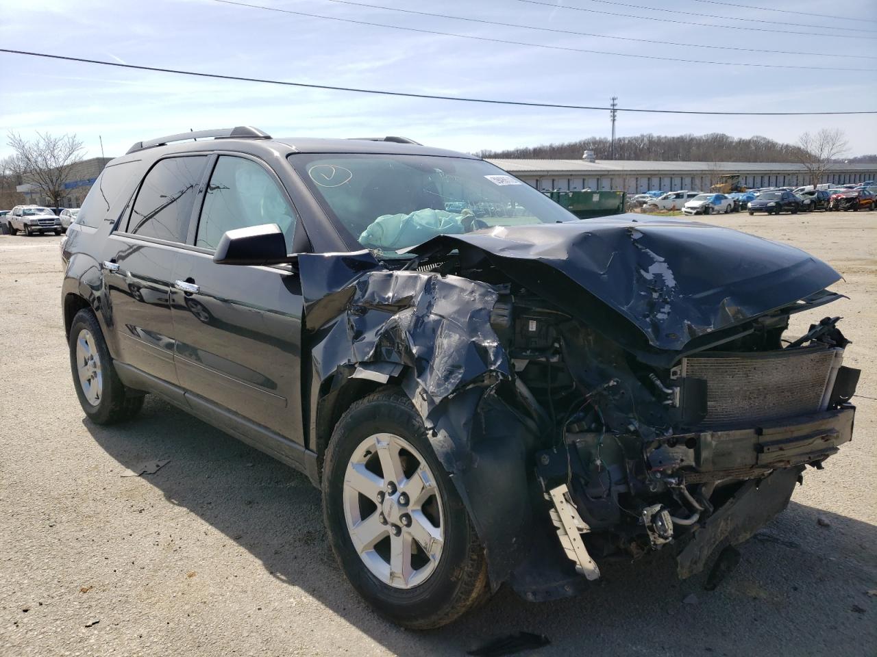 GMC ACADIA SLE 2015 with VIN 1GKKVPKD8FJ371465 - Photo from auction