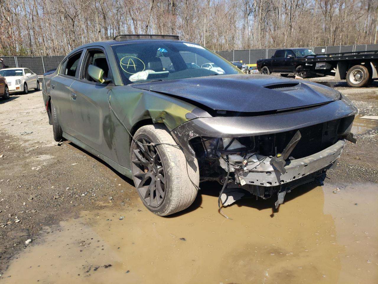 DODGE CHARGER R/ 2017 with VIN 2C3CDXGJ2HH660447 - Photo from auction