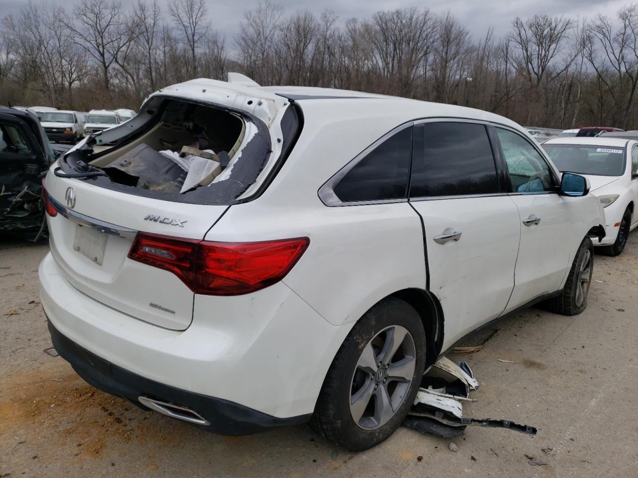 Photo 4 from auction – 2014 ACURA MDX with VIN 5FRYD4H2XEB025225