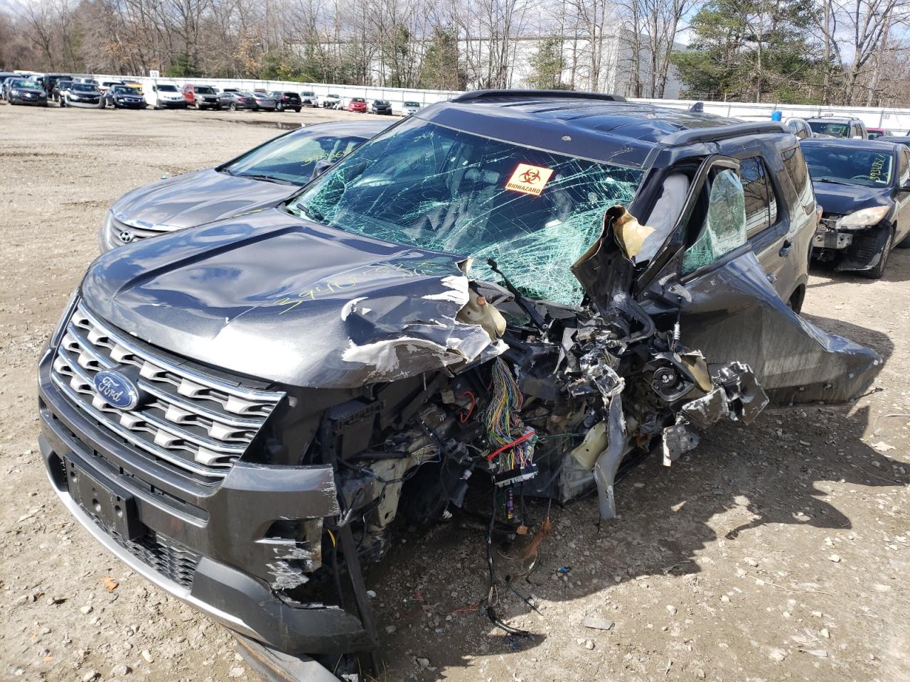 Photo 2 from auction – 2017 FORD EXPLORER X with VIN 1FM5K8D89HGC59115