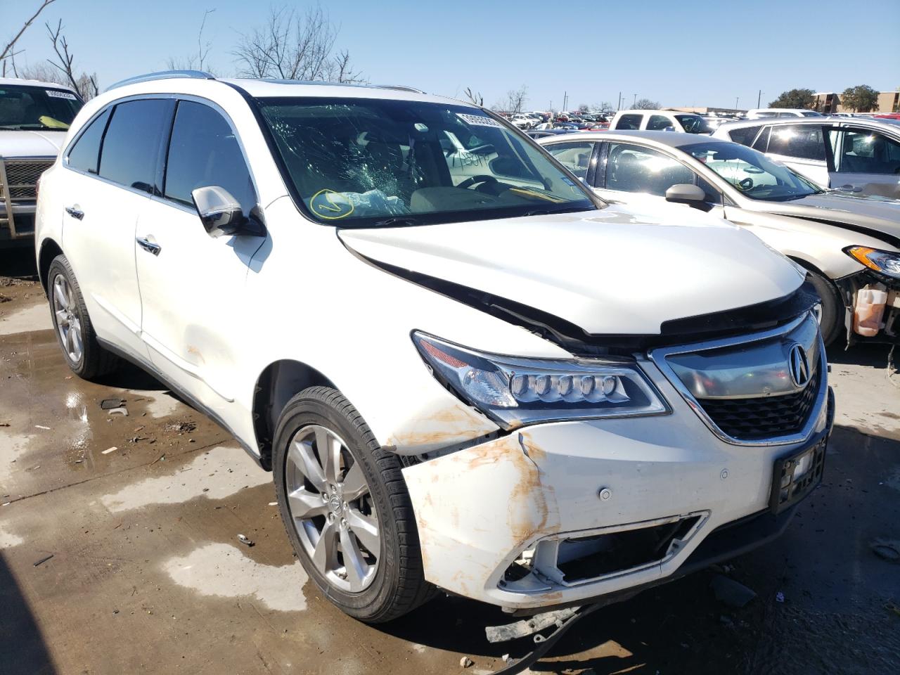 Photo 1 from auction – 2014 ACURA MDX ADVANC with VIN 5FRYD3H83EB019961
