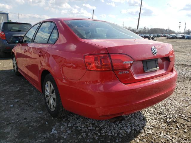 Photo 3 from auction – 2013 VOLKSWAGEN JETTA BASE with VIN 3VW2K7AJ3DM282363