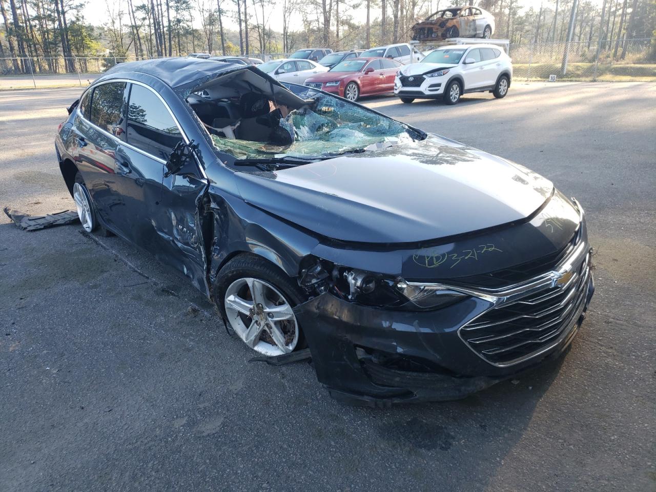 CHEVROLET MALIBU LS 2020 with VIN 1G1ZB5ST6LF045945 - Photo from auction