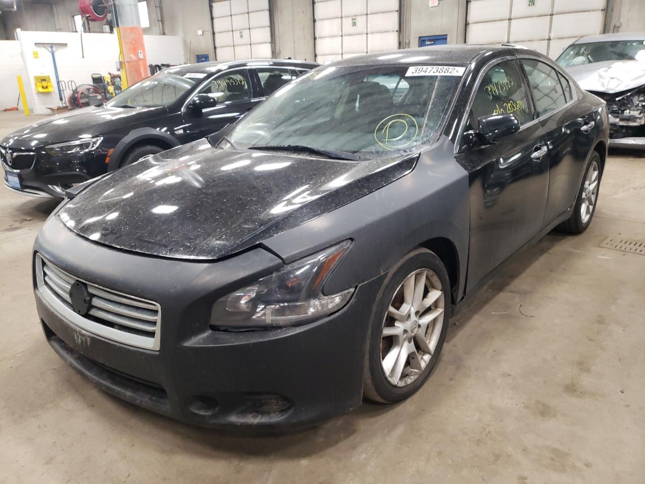 Photo 2 from auction – 2012 NISSAN MAXIMA S with VIN 1N4AA5AP0CC846129