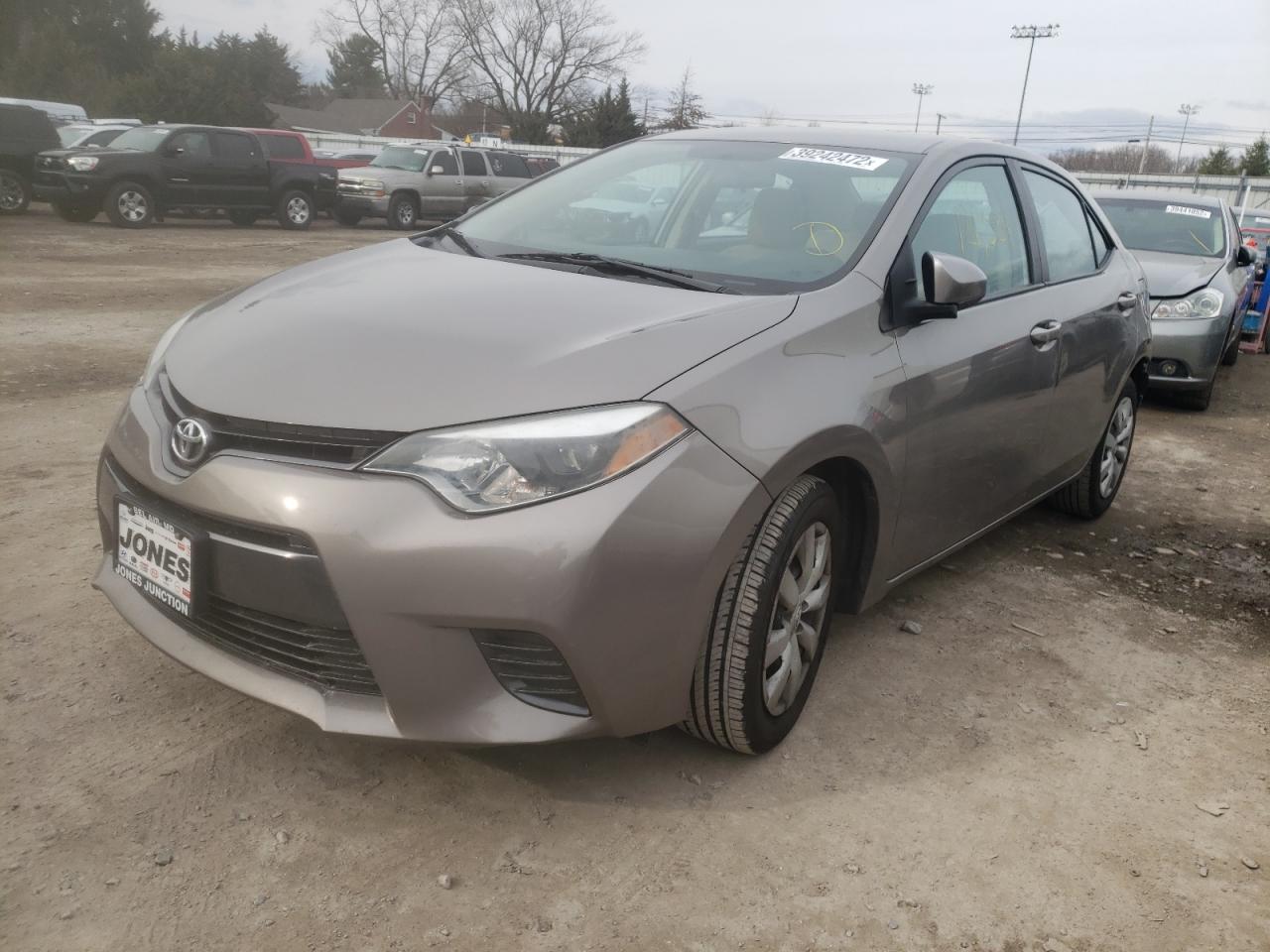 Photo 2 from auction – 2016 TOYOTA COROLLA L with VIN 2T1BURHE8GC564741