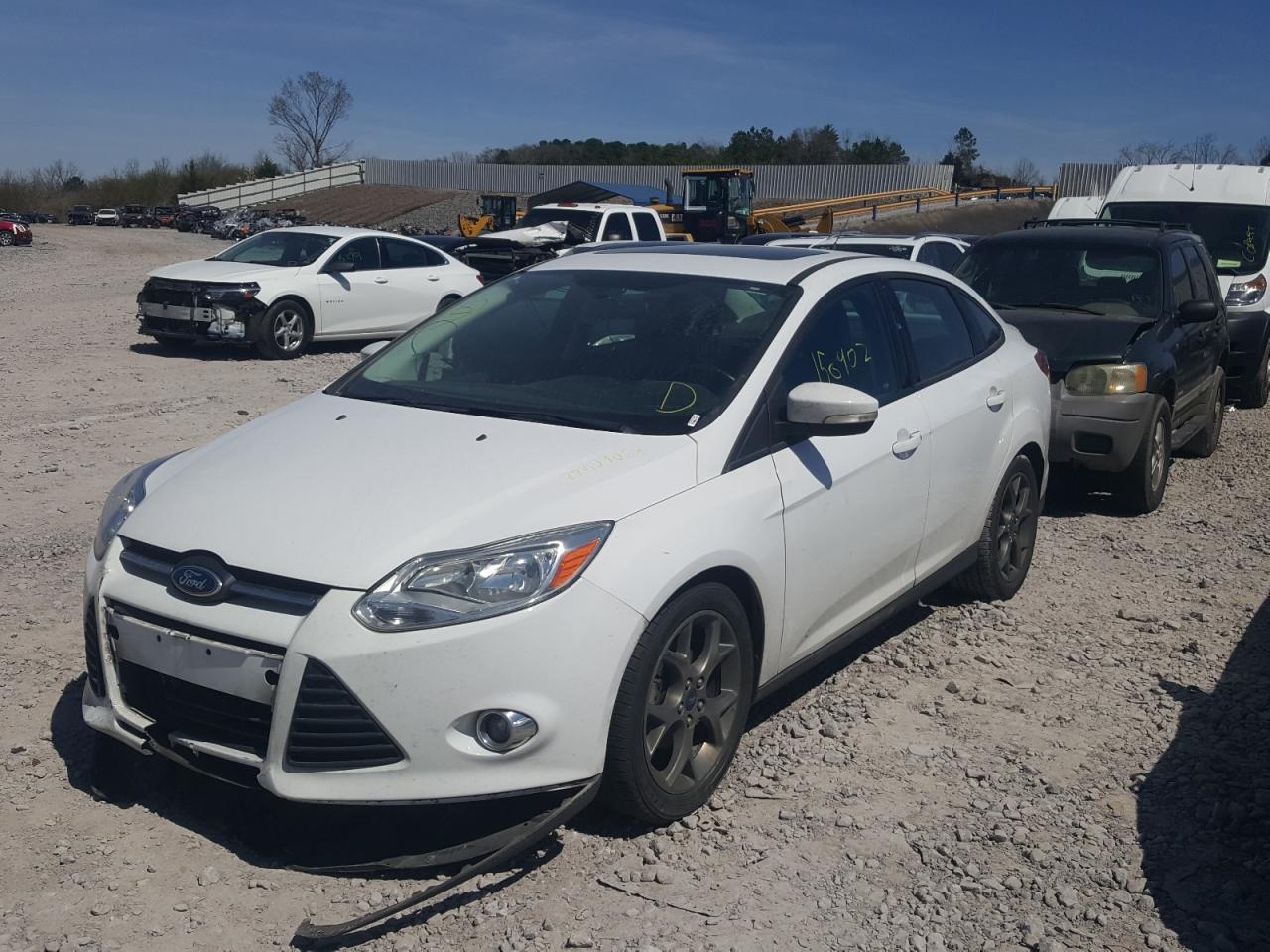 Photo 2 from auction – 2013 FORD FOCUS SE with VIN 1FADP3F27DL237005