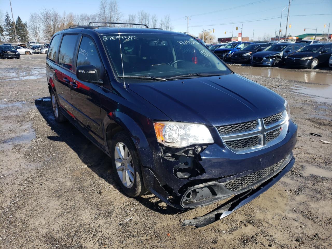 DODGE GRAND CARA 2013 with VIN 2C4RDGBG6DR681887 - Photo from auction