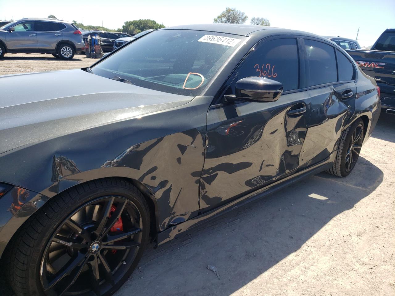 Photo 9 from auction – 2022 BMW M340I with VIN WBA5U7C03NFL99485