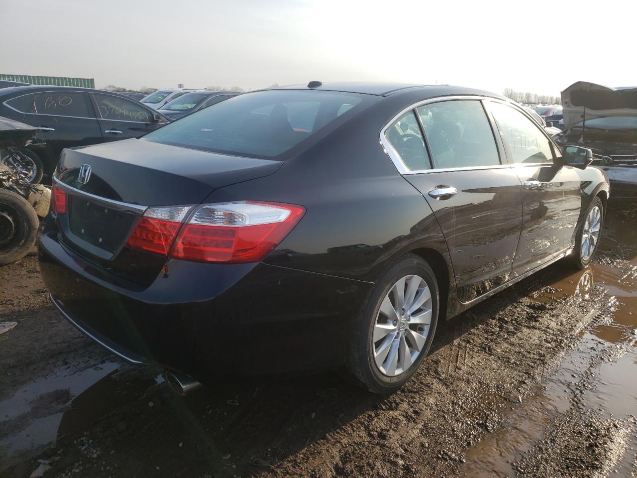 Photo 4 from auction – 2014 HONDA ACCORD EXL with VIN 1HGCR2F86EA155294