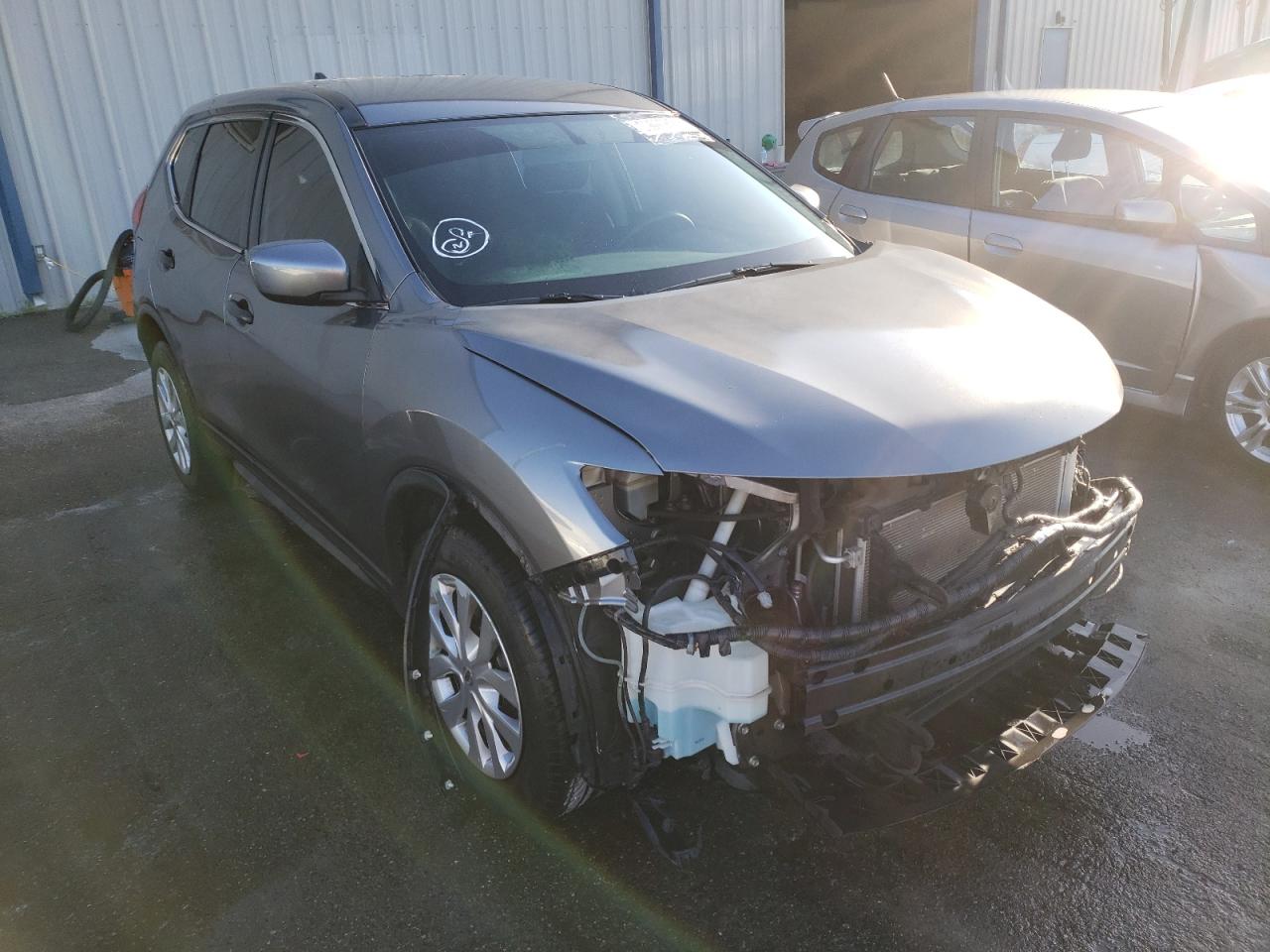 NISSAN ROGUE S 2017 with VIN KNMAT2MT3HP568676 - Photo from auction