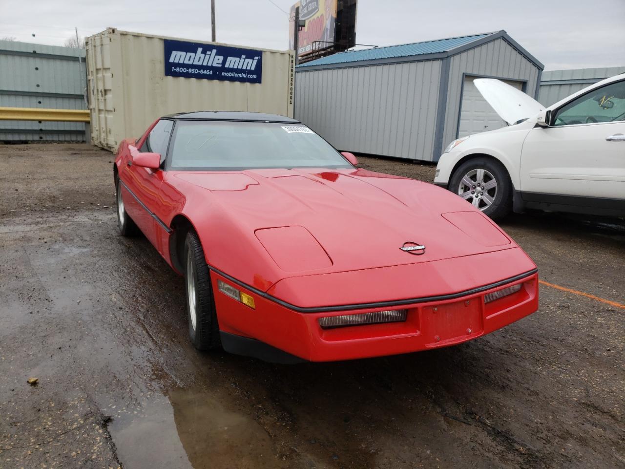 CHEVROLET CORVETTE 1985 with VIN 1G1YY0780F5121333 - Photo from auction