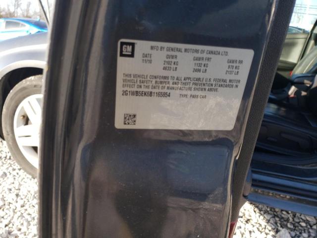 Photo 10 from auction – 2011 CHEVROLET IMPALA LT with VIN 2G1WB5EK6B1165854