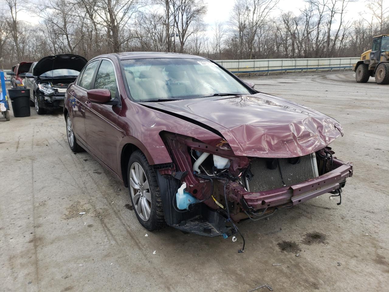 HONDA ACCORD EXL 2012 with VIN 1HGCP2F89CA201218 - Photo from auction