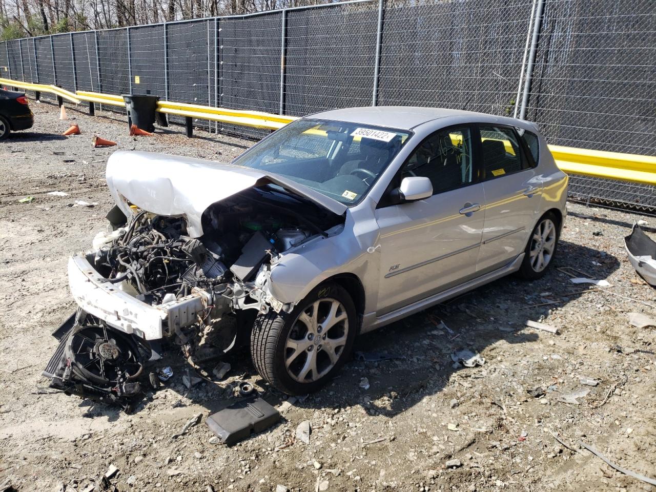 Photo 2 from auction – 2008 MAZDA 3 HATCHBAC with VIN JM1BK344781848321
