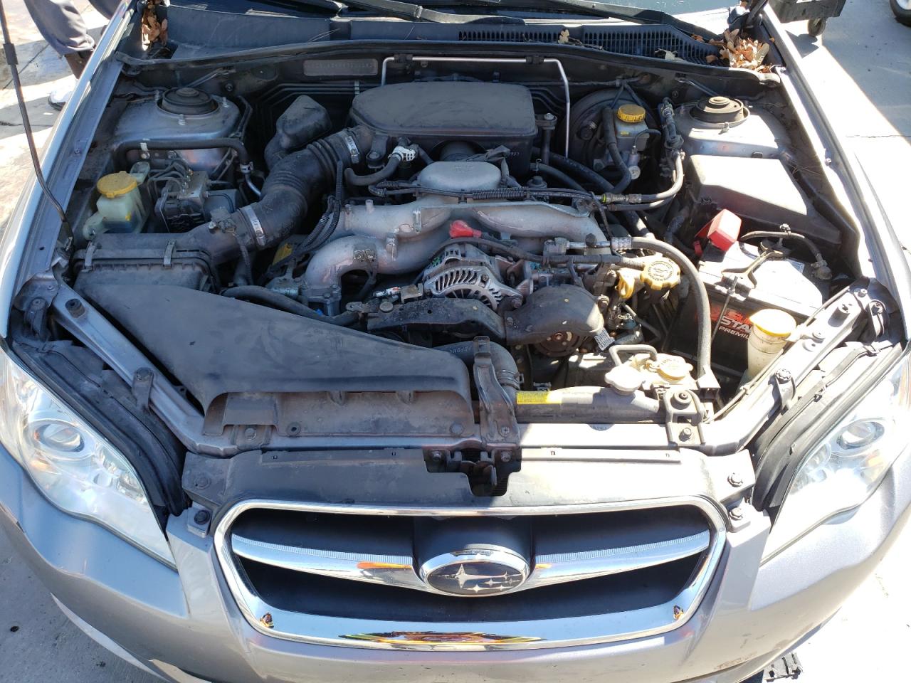 Photo 7 from auction – 2008 SUBARU LEGACY 2.5 with VIN 4S3BL626987212080