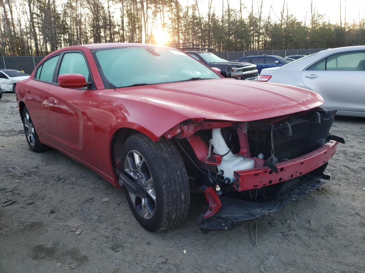 DODGE CHARGER SE 2015 with VIN 2C3CDXFG0FH769122 - Photo from auction