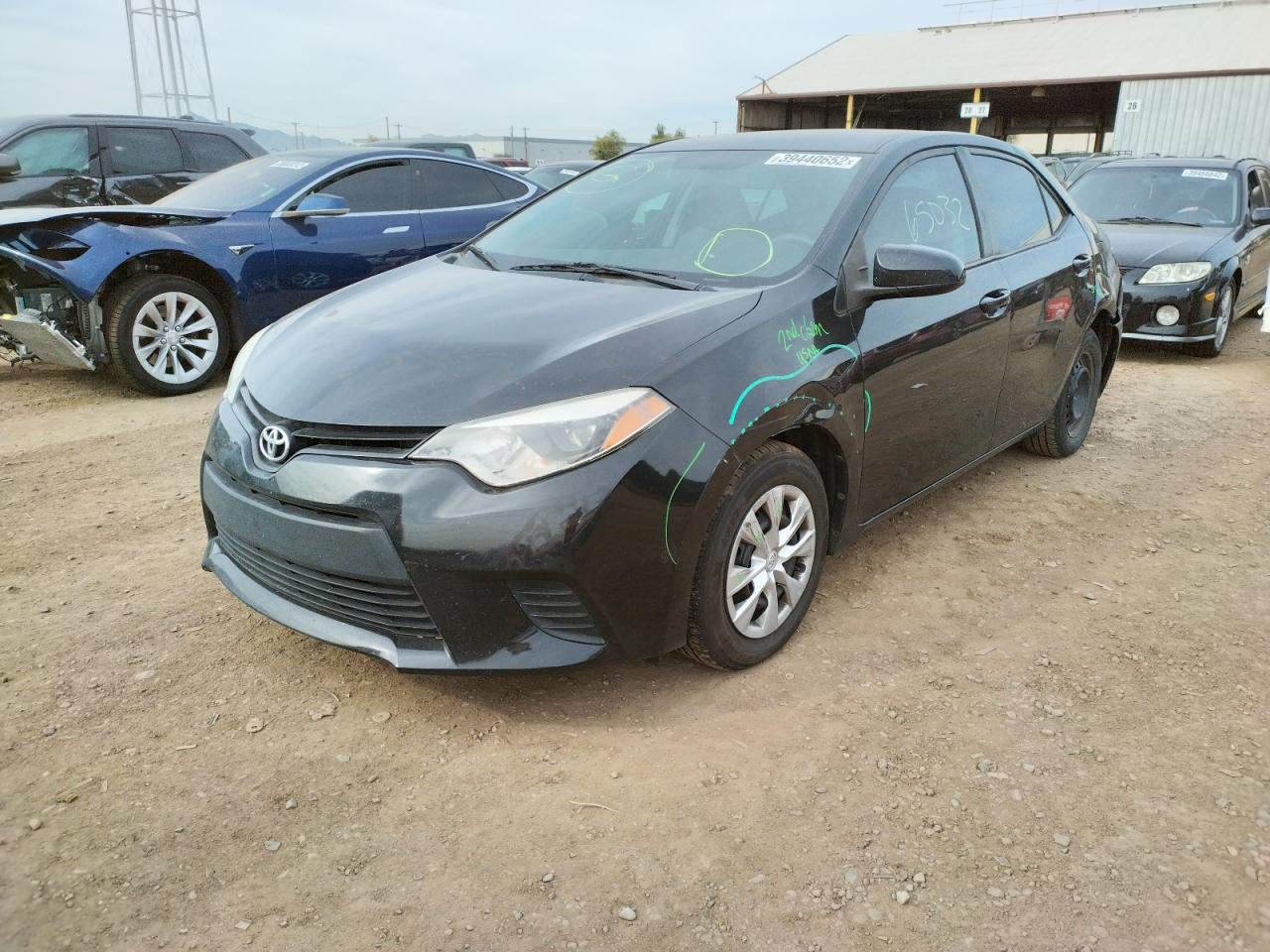 Photo 2 from auction – 2016 TOYOTA COROLLA L with VIN 2T1BURHEXGC606813