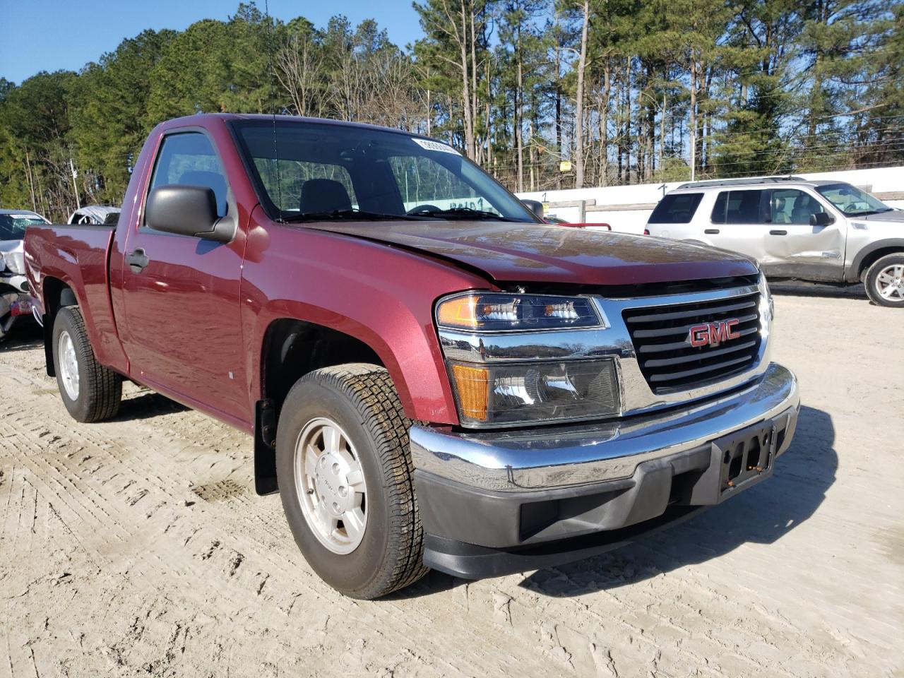 GMC CANYON 2007 with VIN 1GTCS14E678135272 - Photo from auction
