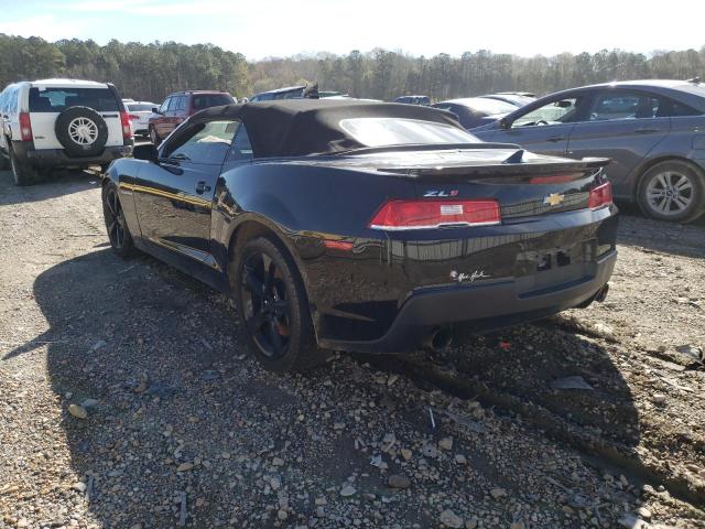 Photo 3 from auction – 2015 CHEVROLET CAMARO 2SS with VIN 2G1FK3DJ6F9201708