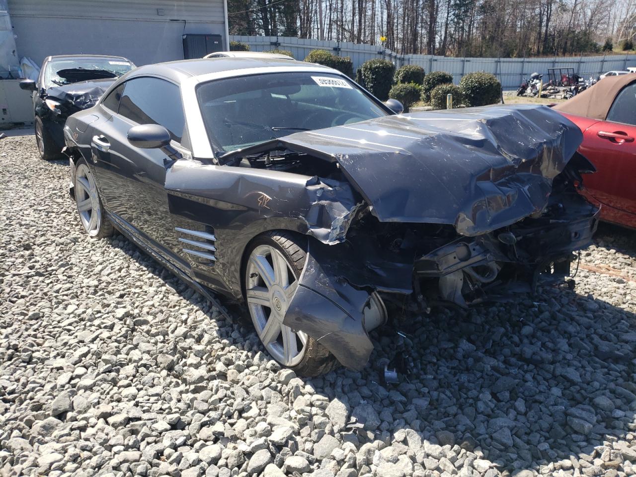 CHRYSLER CROSSFIRE 2004 with VIN 1C3AN69L04X000720 - Photo from auction