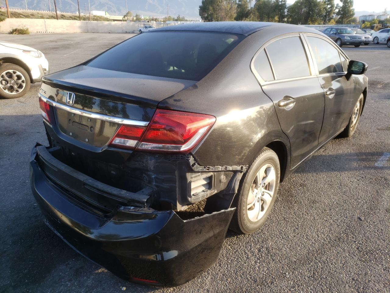 Photo 4 from auction – 2014 HONDA CIVIC LX with VIN 19XFB2F51EE218062