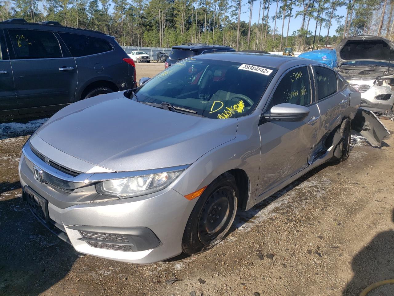 Photo 2 from auction – 2016 HONDA CIVIC LX with VIN 19XFC2F53GE211873
