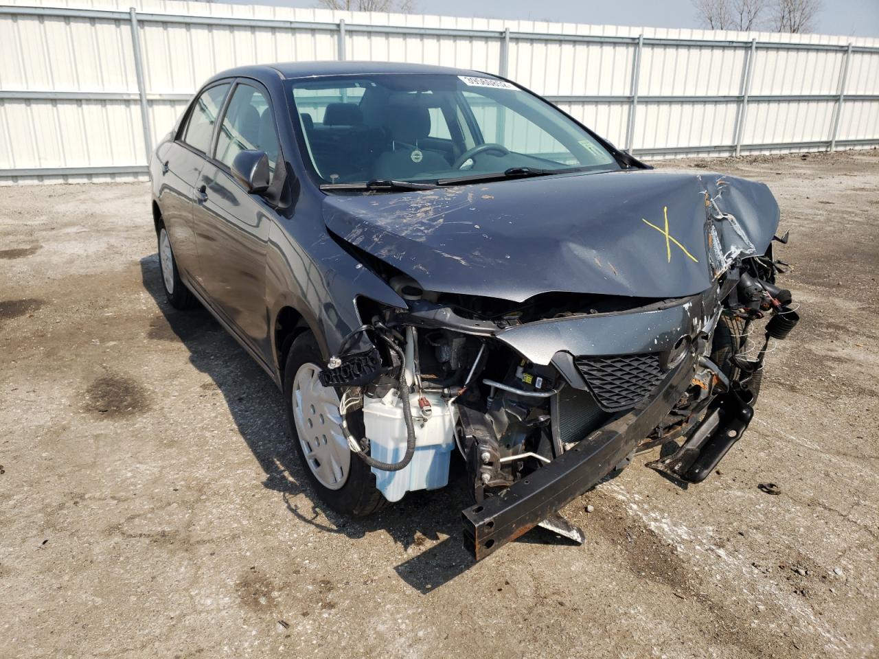 TOYOTA COROLLA 2010 with VIN 2T1BU4EE3AC498579 - Photo from auction